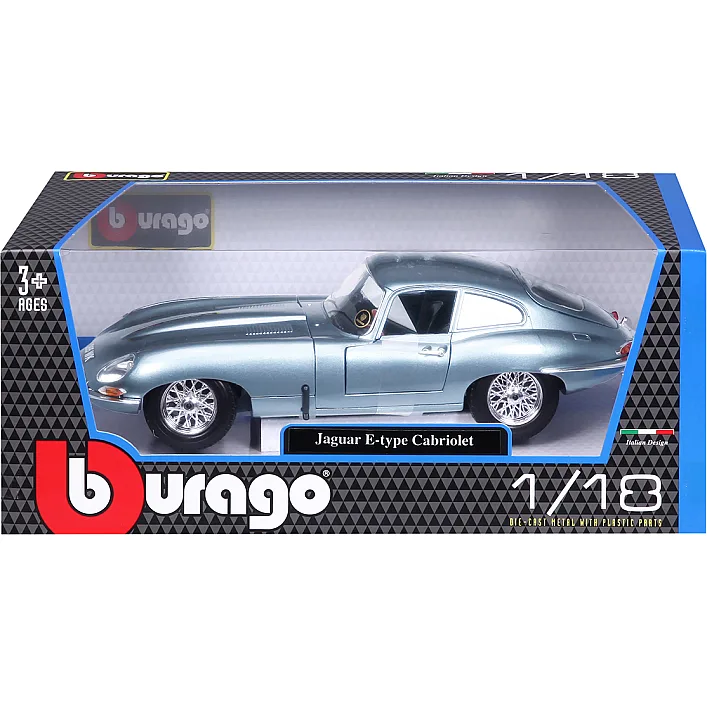 Автомодель - JAGUAR E-TYPE COUPE (1961) (1:18)