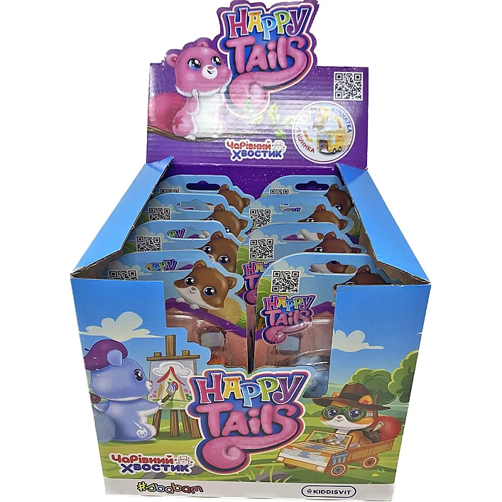 Интерактивная игрушка "Happy Tails" &ndash; ВОЛШЕБНЫЙ ХВОСТИК 200CN-22 (в дисплее) #SBABAM (Зви5464)