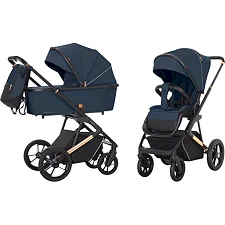 Коляска универсальная CARRELLO Sigma CRL-6509 (2in1) Navy Blue (Вел0659)