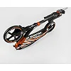 Самокат алюминиевый "Best Scooter" 79740 (2) колеса PU, ФАРА, зажим руля, d передних колес - 230мм, d задних колес 200мм, 1 амортизатор передний