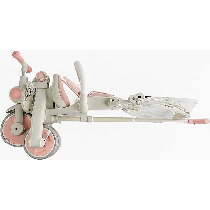 Велосипед-трансформер 3-х цв. BS-12-303 Best Trike (1) материал рамы нейлон, переднее колесо EVA 10”, задние колеса EVA 8”, родительская ручка, в коробке