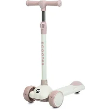 Самокат детский трехколесный JR3-129-P, колеса со светом