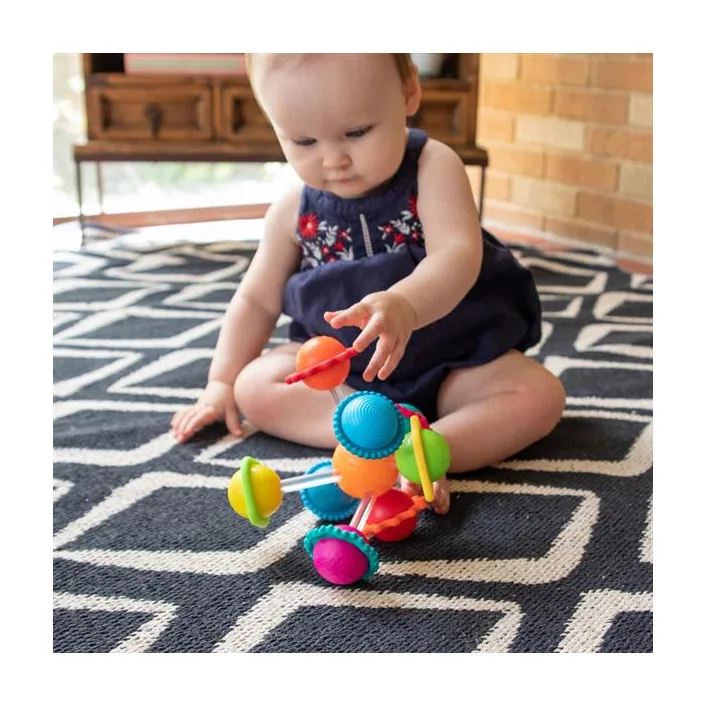 Прорезыватель Fat Brain Toys Wimzle Сенсорные шары (F136ML)
