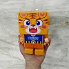 Танцующий Тигр со светом и музыкой в коробке RB20 р.16*11,5*7,5см (Муз3365)