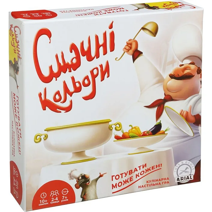 Детская настольная игра «Вкусные цвета» 320053