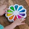 Игрушка-антистресс Fat Brain Toys dimpl digits Цветные лепестки (F275EN)