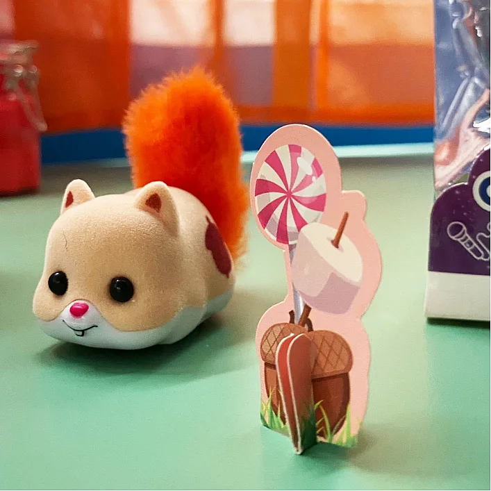 Интерактивная игрушка "Happy Tails" &ndash; ВОЛШЕБНЫЙ ХВОСТИК 200CN-22 (в дисплее) #SBABAM (Зви5464)