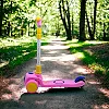 Самокат трехколесный "Sprint" (розовый)