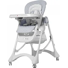 Стульчик для кормления CARRELLO Caramel CRL-9501/3 Cloud Grey (Рез9514)