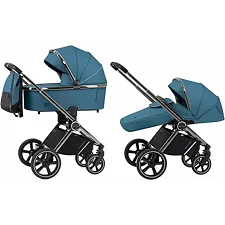 Коляска универсальная CARRELLO Ultimo CRL-6511 (2in1) Aqua Blue (Нем6513)